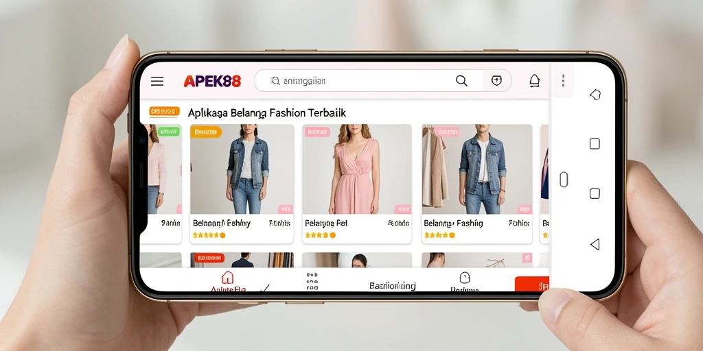 Antarmuka modern APEK88 untuk pengalaman belanja yang menyenangkan.