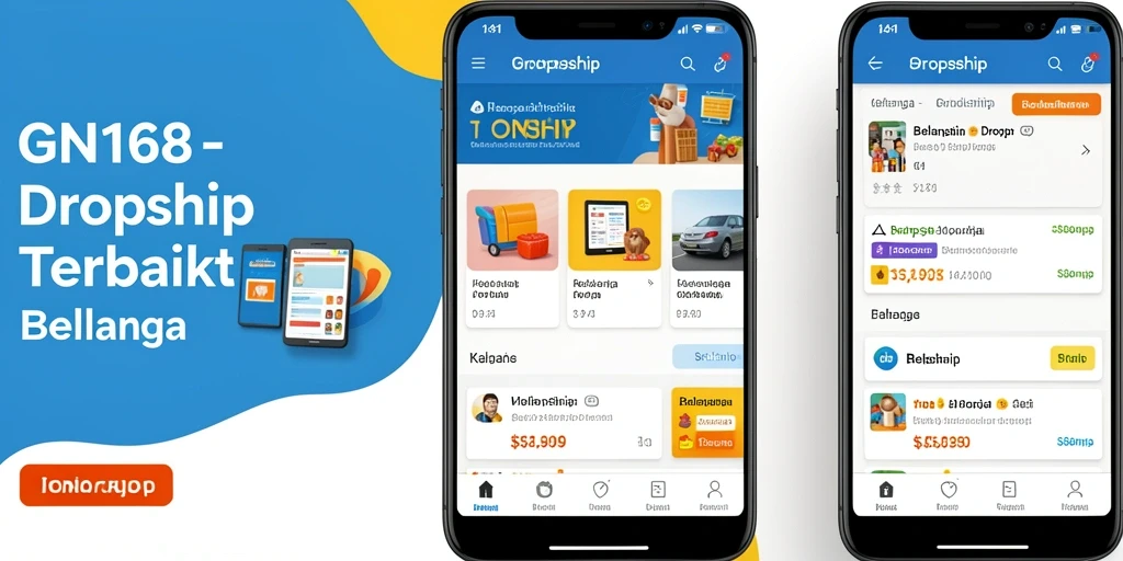 Tampilan antarmuka pengguna GN168 yang sederhana dan efisien.