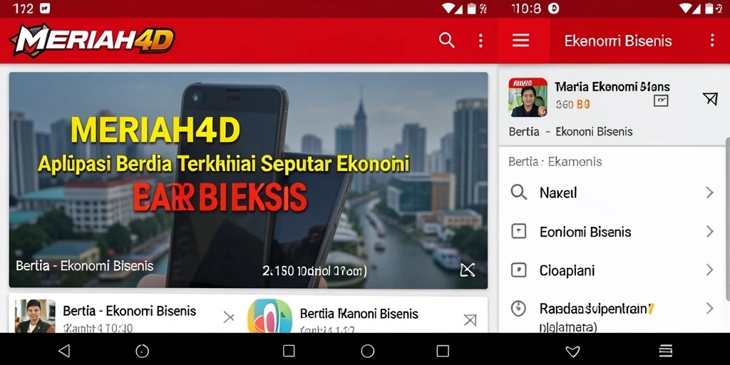 Antarmuka MERIAH4D menampilkan informasi ekonomi secara jelas dan terstruktur.
