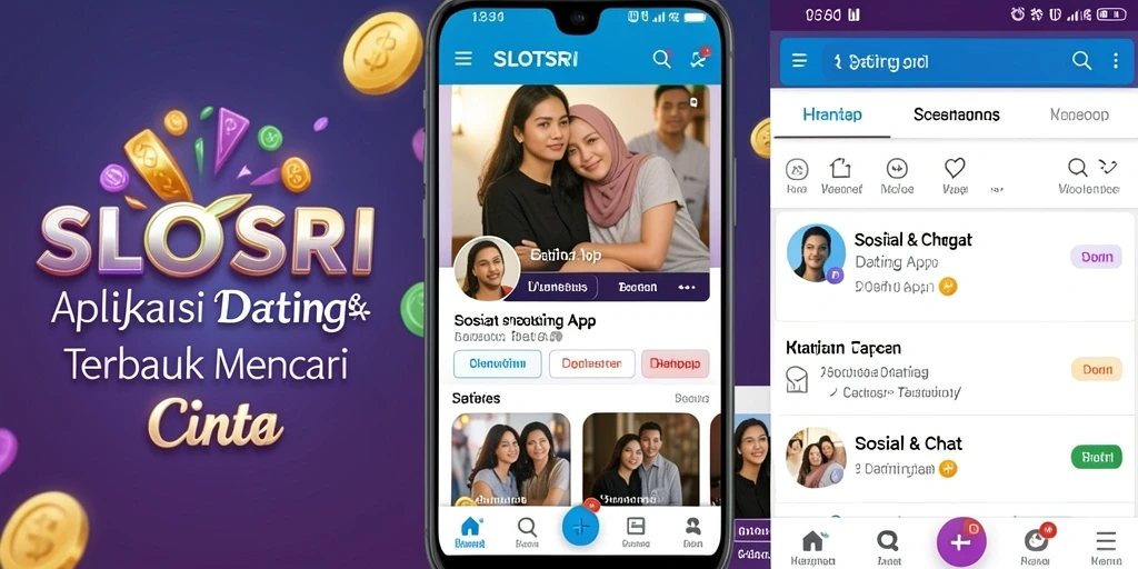 Tampilan antarmuka SLOTSRI yang ramah pengguna untuk aplikasi Dating.