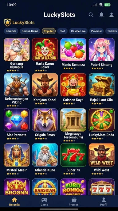 luckyslots - Aplikasi Populer & Kanal Uji Terbaik di Indonesia