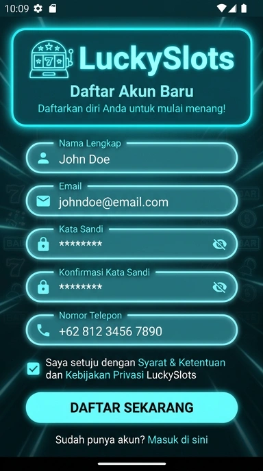 Panduan Registrasi Akun Baru luckyslots untuk Pengguna Android