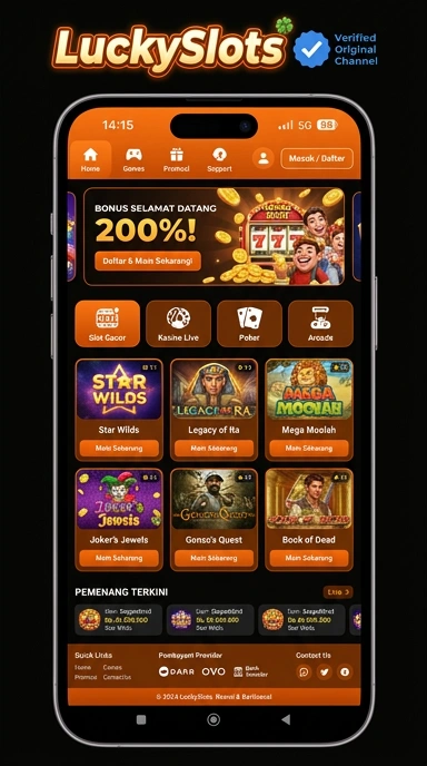 Kanal Resmi luckyslots untuk Pengguna Android Indonesia